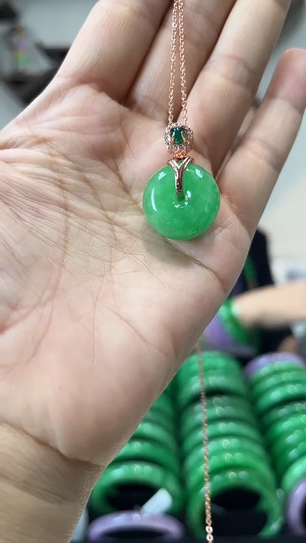 【闪购商品】翡翠颈饰未镶嵌闪59 吊坠