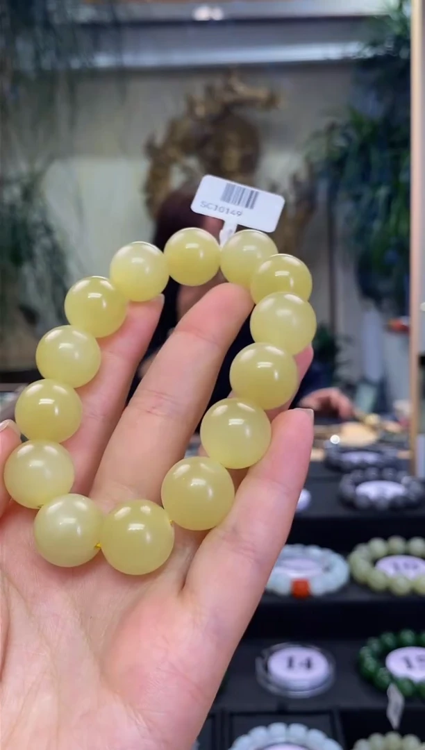 未镶嵌手串和田玉卡16