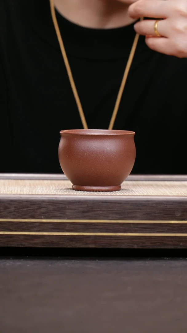 茶壶紫砂紫泥  小缸杯