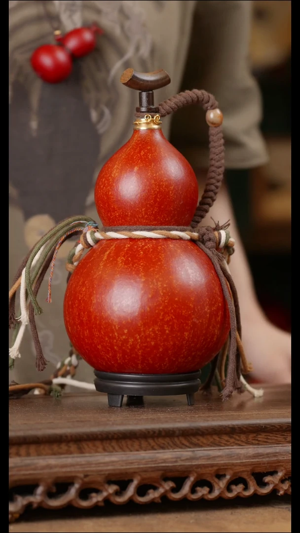 274号精品天然大漆酒葫芦一物一拍~