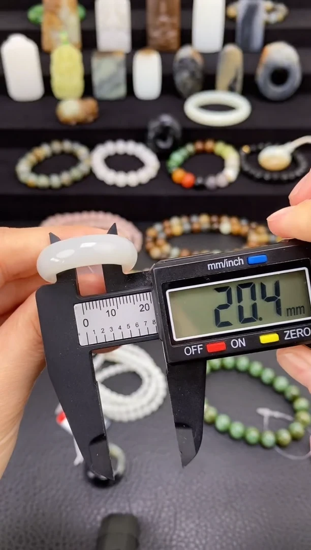 未镶嵌和田玉挂件戒圈