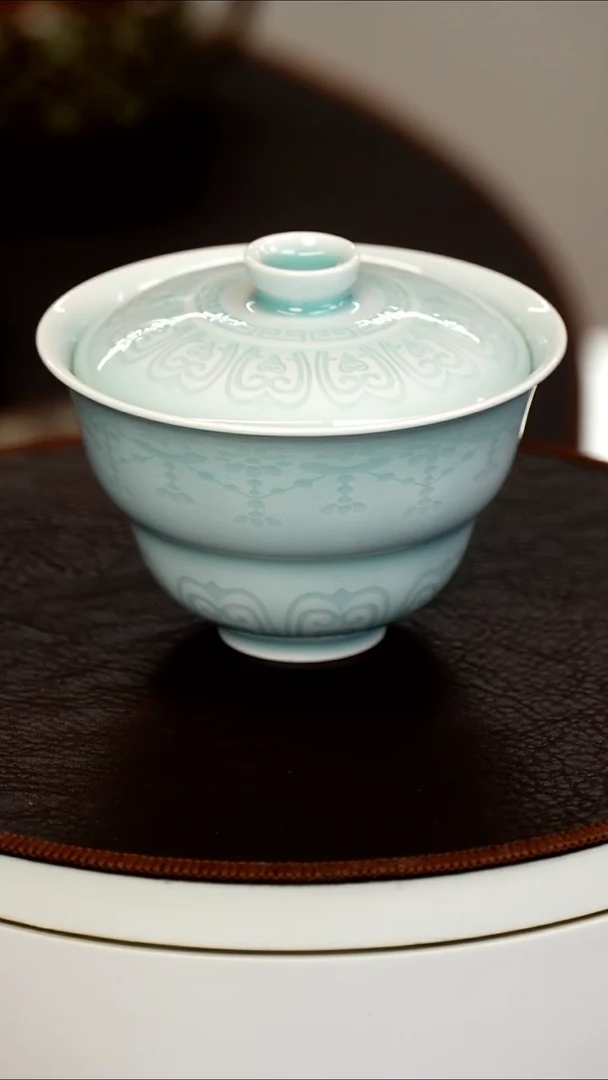 青瓷手工茶器包邮