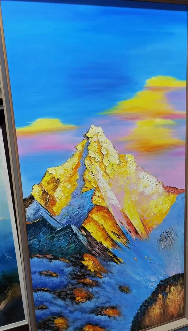 【闪购商品】油画83号 80*160 金山-手绘油画