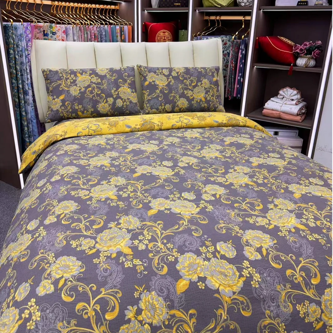 轻奢复古双层纱四件套--锦绣未央（标准）-17