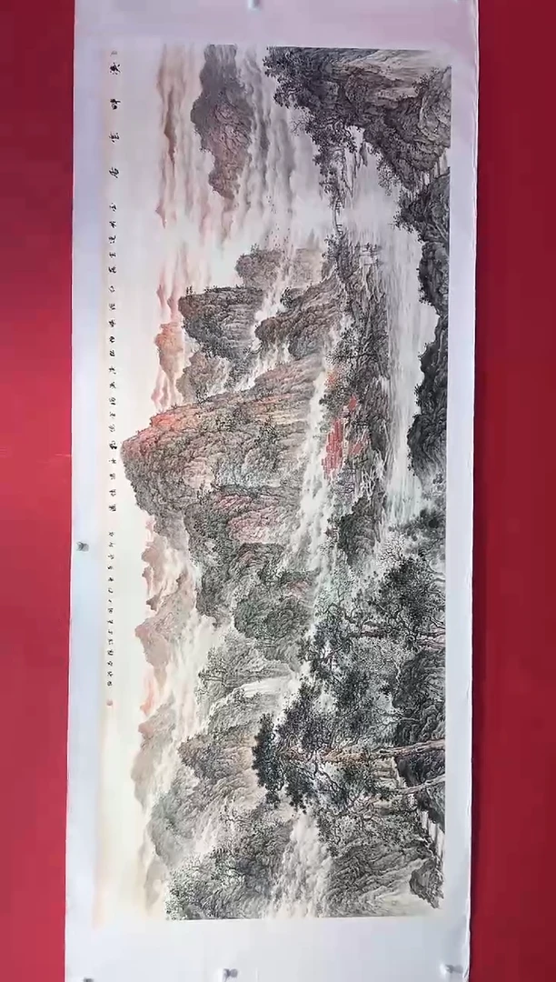 国画画家陆远华纯手绘原作