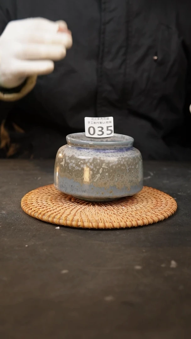 【闪购商品】瓷片035泥泥手工花盆