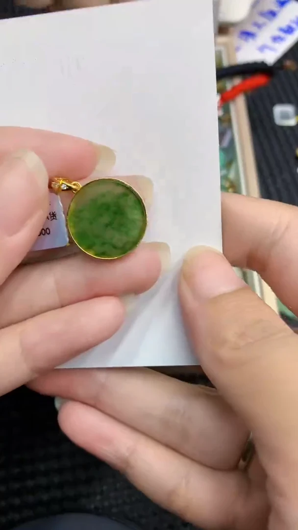 【闪购商品】翡翠颈饰银S925镶嵌            8
