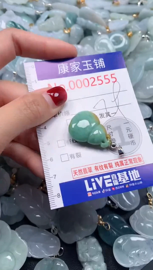 颈饰未镶嵌翡翠2555