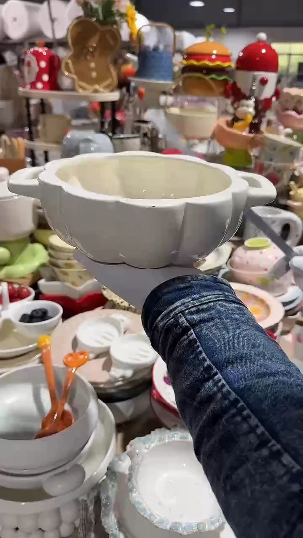 陶瓷孤品双耳 微瑕凑满20元包邮