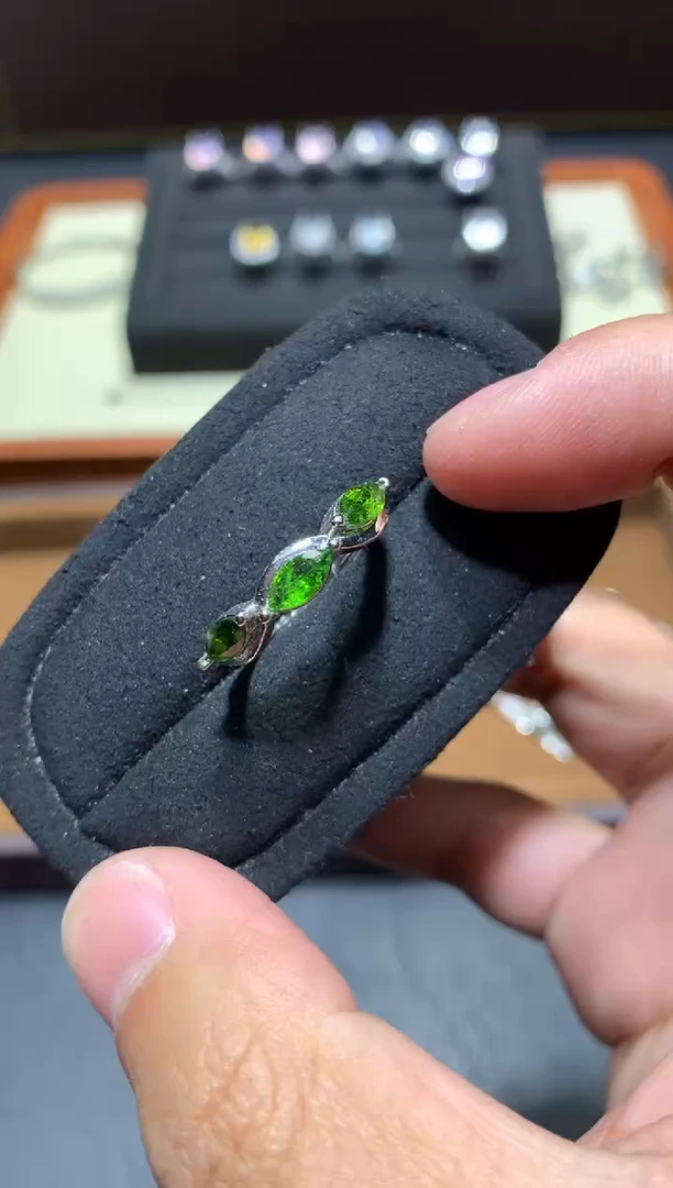 未镶嵌透辉石戒指R116【多样性发其一】