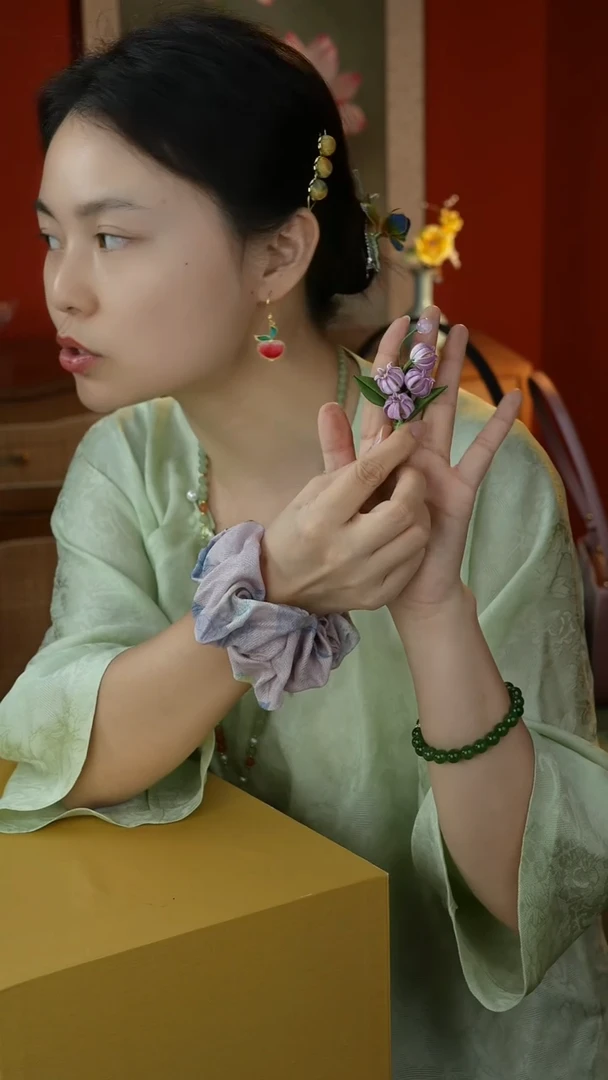 刺绣纯手工非遗国风饰品