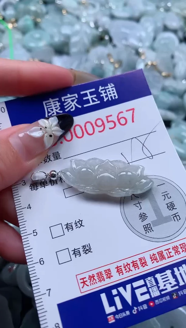 颈饰未镶嵌翡翠9567