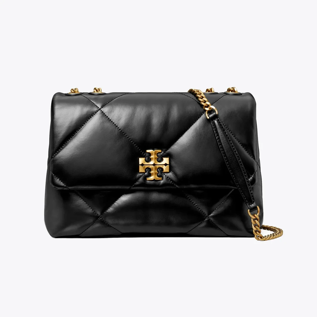 TORY BURCH/汤丽柏琦tory burch KIRA大号黑色斜挎包154704-001