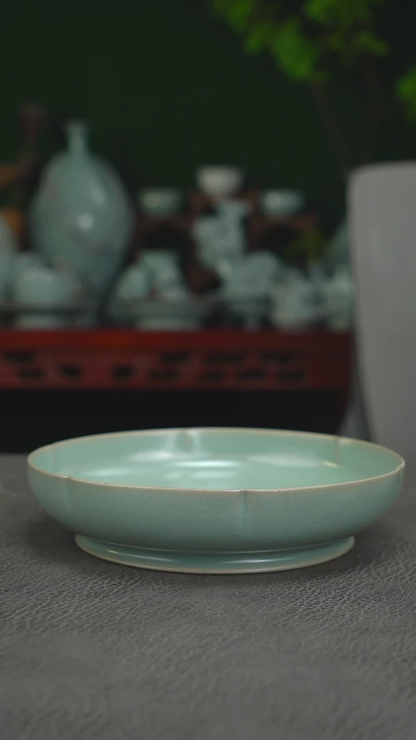 扫地僧-柴-76号葵口洗 二级品瑕-二