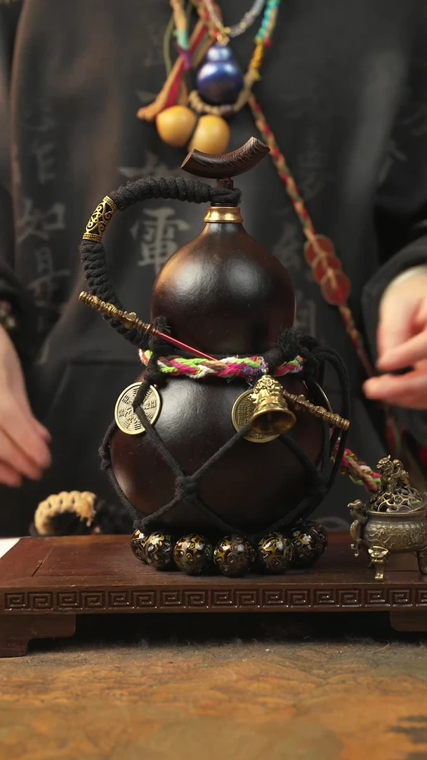 298大漆一物一拍记葫堂出品【不带手串】