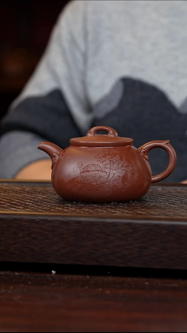 茶壶紫砂丹壶溢香紫砂壶350毫升