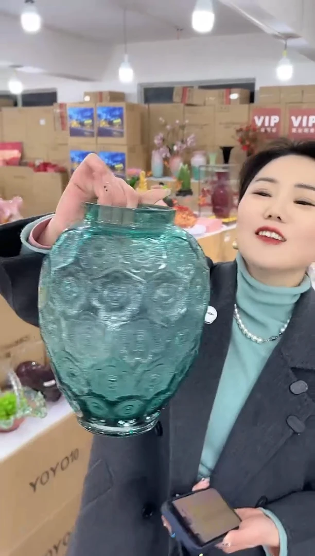 【闪购商品】琉璃泰新花器F-15晚