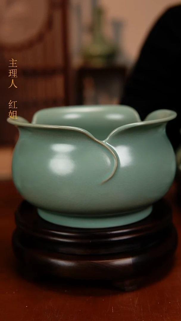 瓷片原产地原矿釉汝瓷