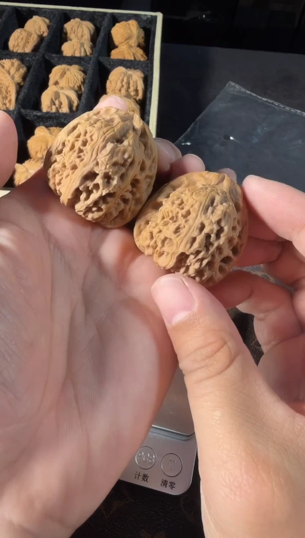 吊坠文玩核桃40尺全品南疆石