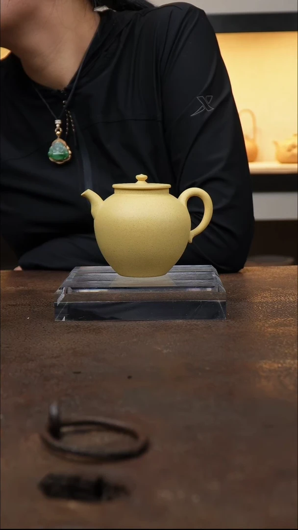 茶壶紫砂财****儿微瑕壶壶壶