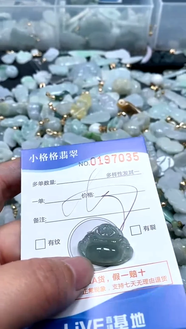 【闪购商品】翡翠颈饰未镶嵌闪购商品0197035