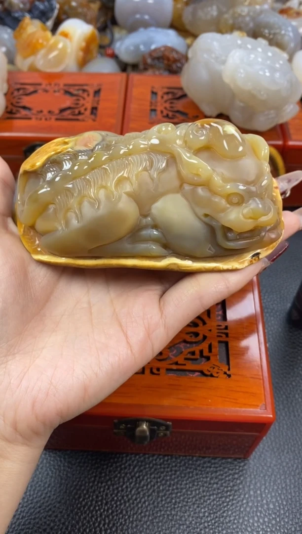 【闪购商品】玛瑙/玉髓摆件未镶嵌00