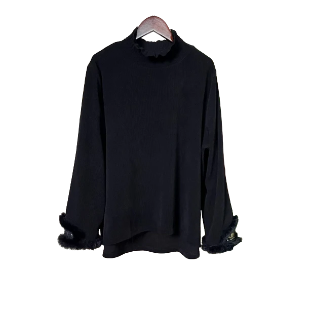 【佳佳】130秋冬长袖针织女长袖半高领打底加厚时尚百搭气质休闲