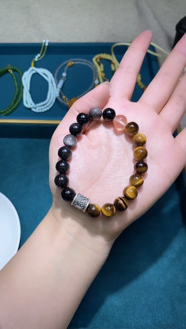 未镶嵌手链水晶多样性发一件 176