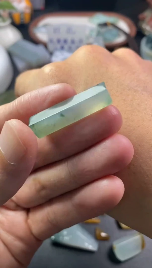 未镶嵌定制翡翠翡翠片料定制未镶嵌1.4-34