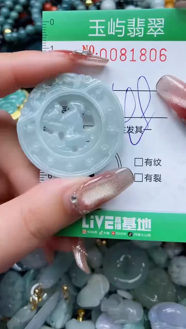 【闪购商品】翡翠颈饰未镶嵌闪购0081806多样性发其一