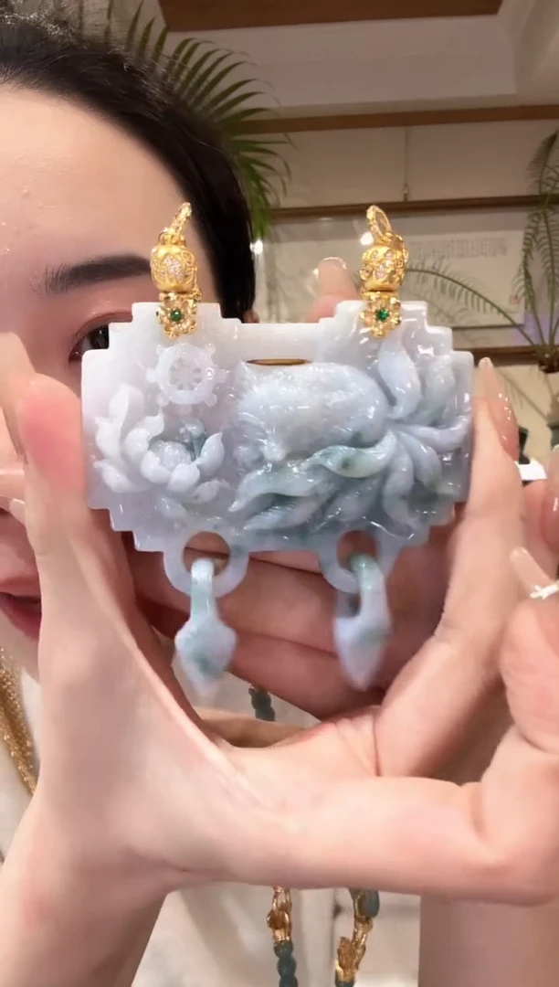 【闪购商品】翡翠颈饰未镶嵌国风