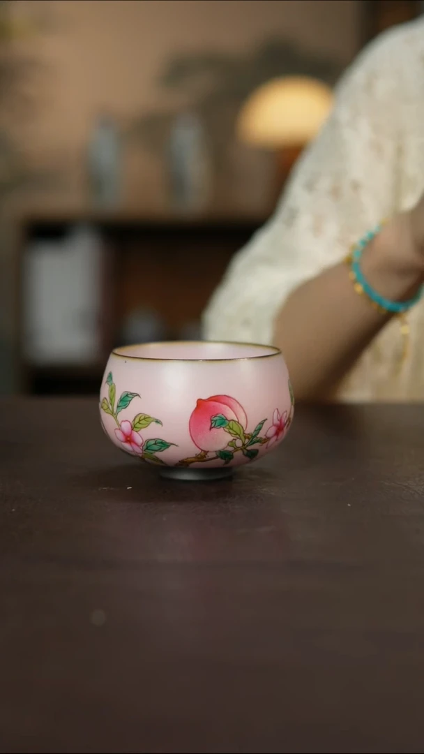杯景德柴烧手作多人瑕疵