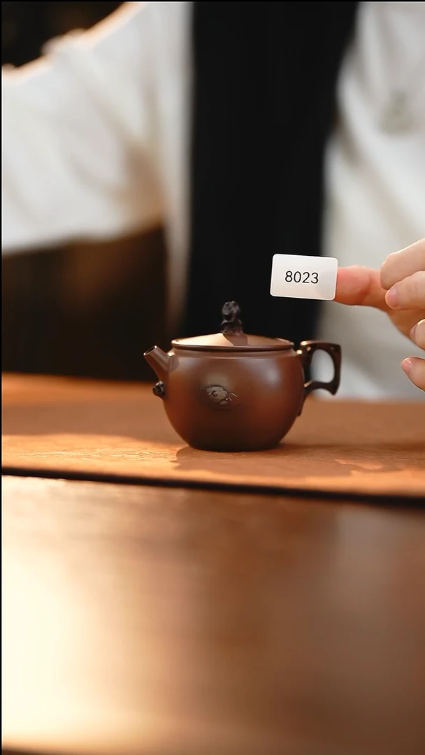 雲梦茶器紫陶茶壶8023