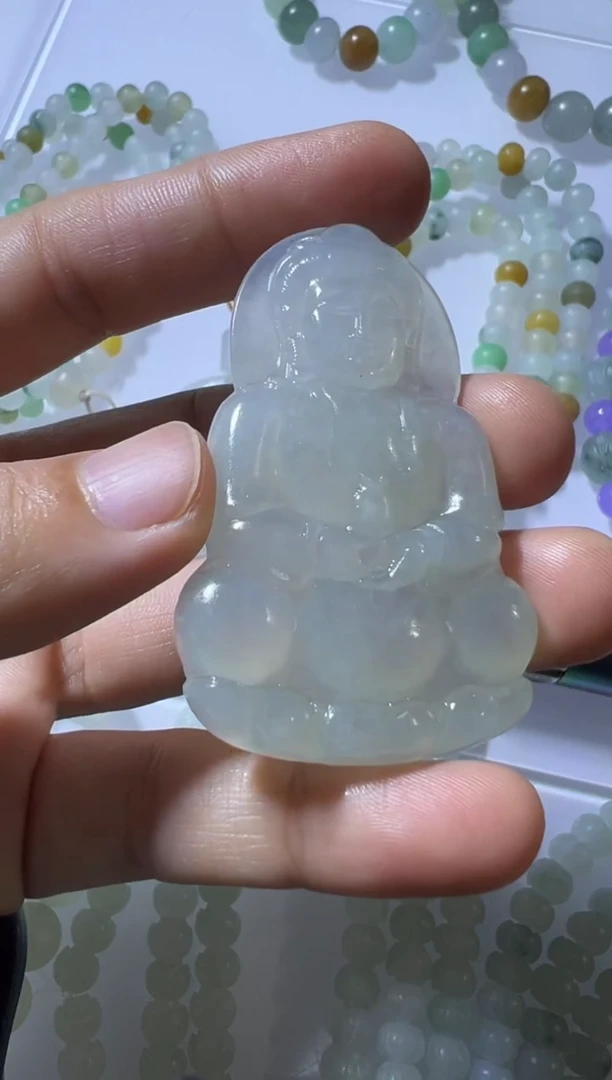 未镶嵌定制翡翠观音