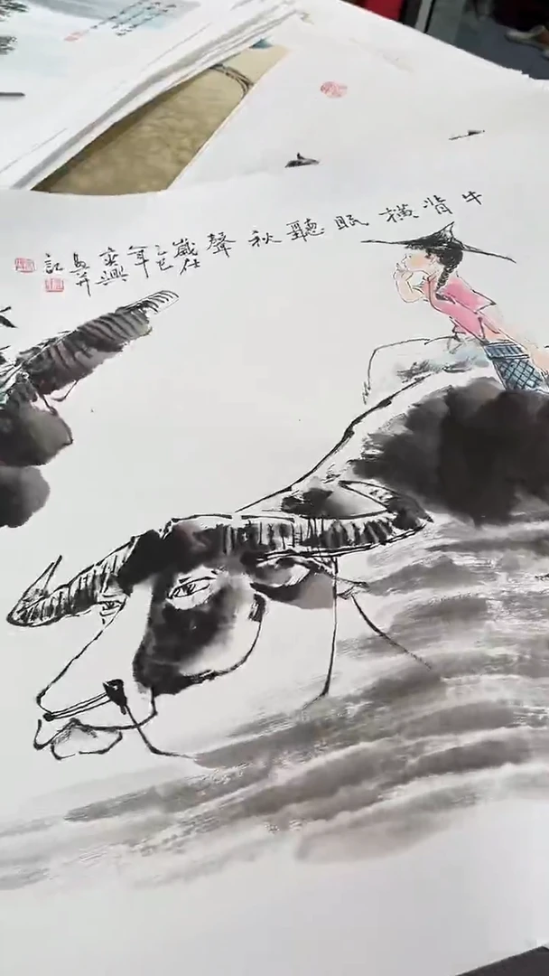 国画精美国画作品