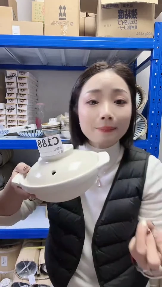 【闪购商品】瓷片进口家用百货五号土锅C188