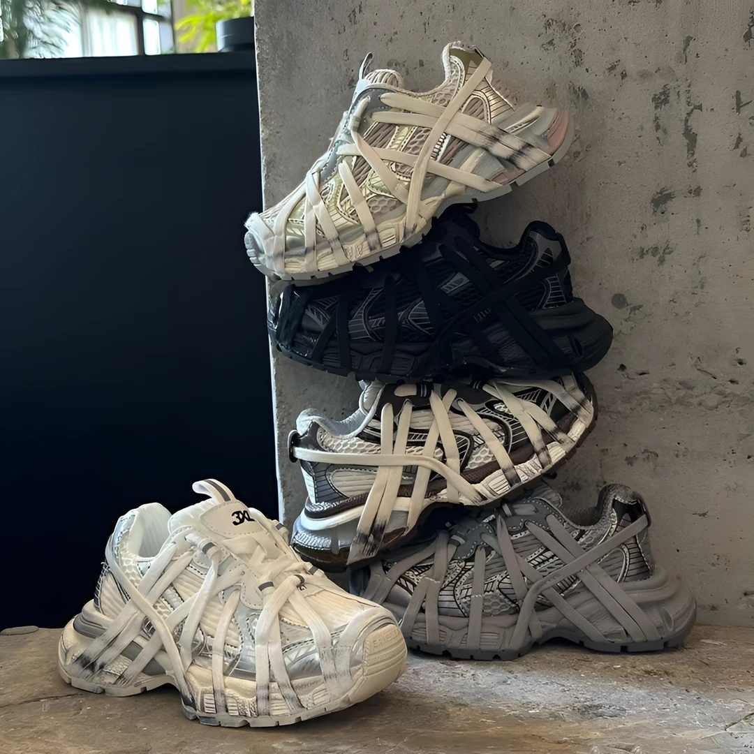 男童老爹鞋秋季2025新款双网休闲鞋时尚百搭儿童运动鞋潮款鞋子