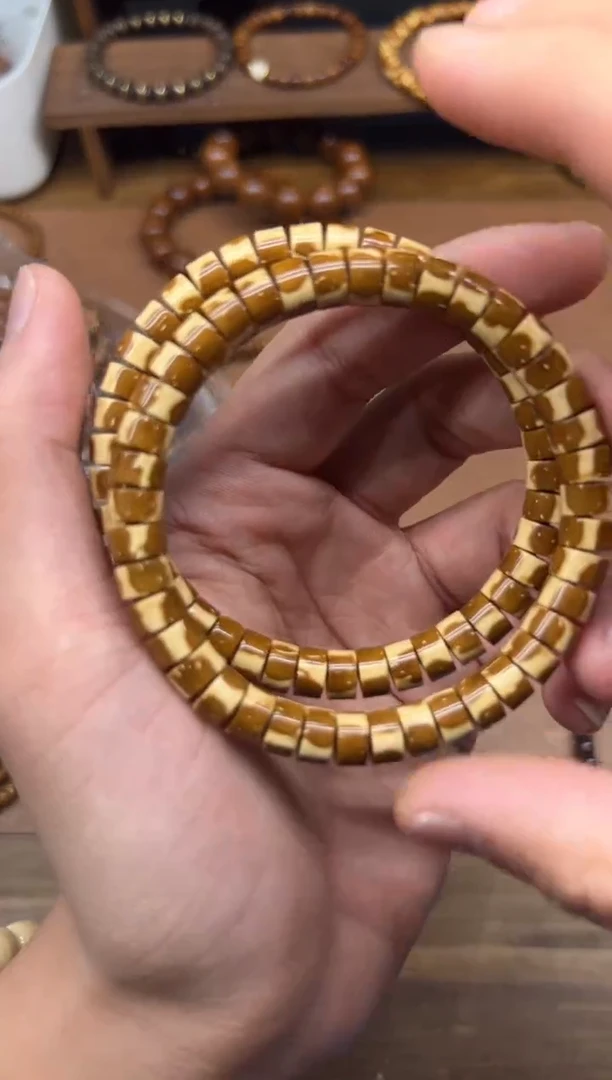 手串紫金鼠58三花实心药片