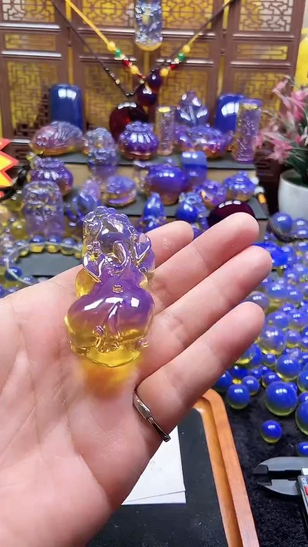大貔貅天空蓝净水料