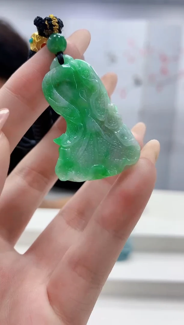 未镶嵌定制翡翠5145jw-毛货挂件21