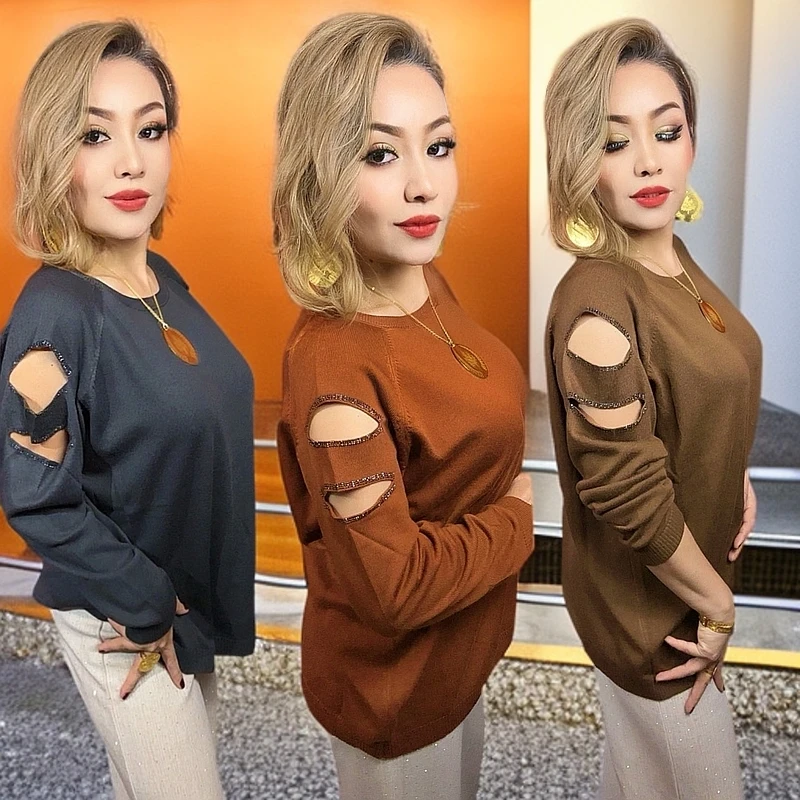 【Gulumbar】性感大码上衣女聚会必备胖mm专属时尚