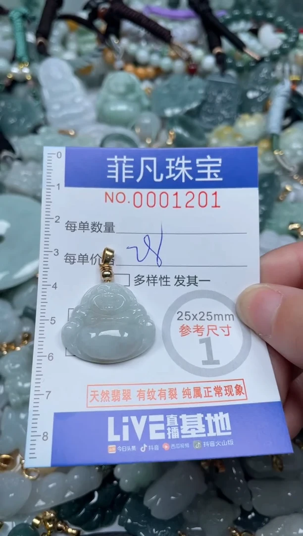 【闪购商品】翡翠颈饰未镶嵌00..1201