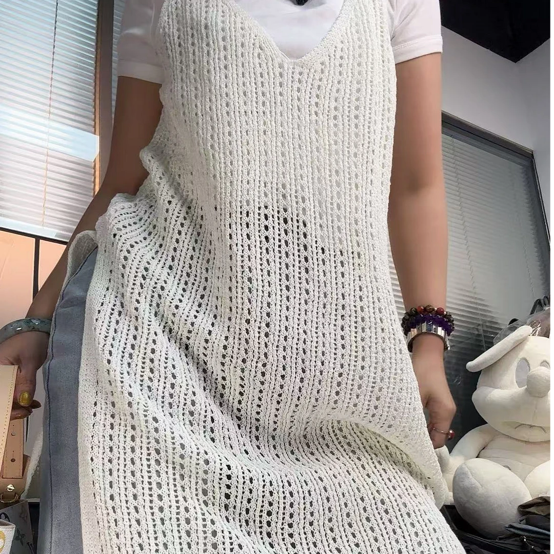 《赵哥推荐》针织背心连衣裙