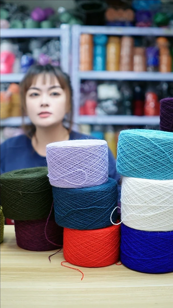 貂毛欢姐手编线A841