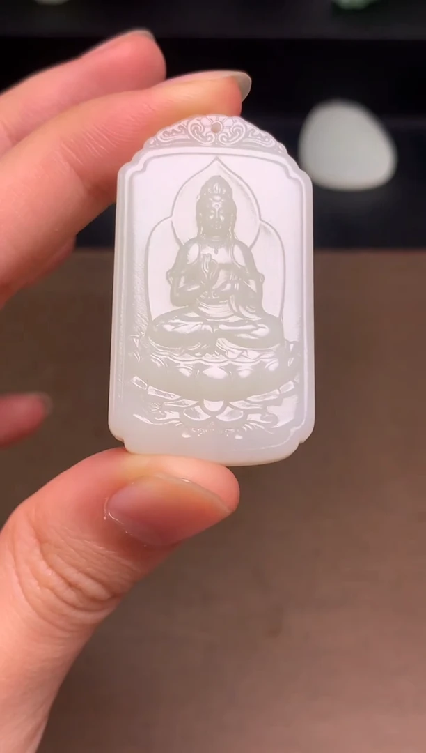 颈饰未镶嵌和田玉23