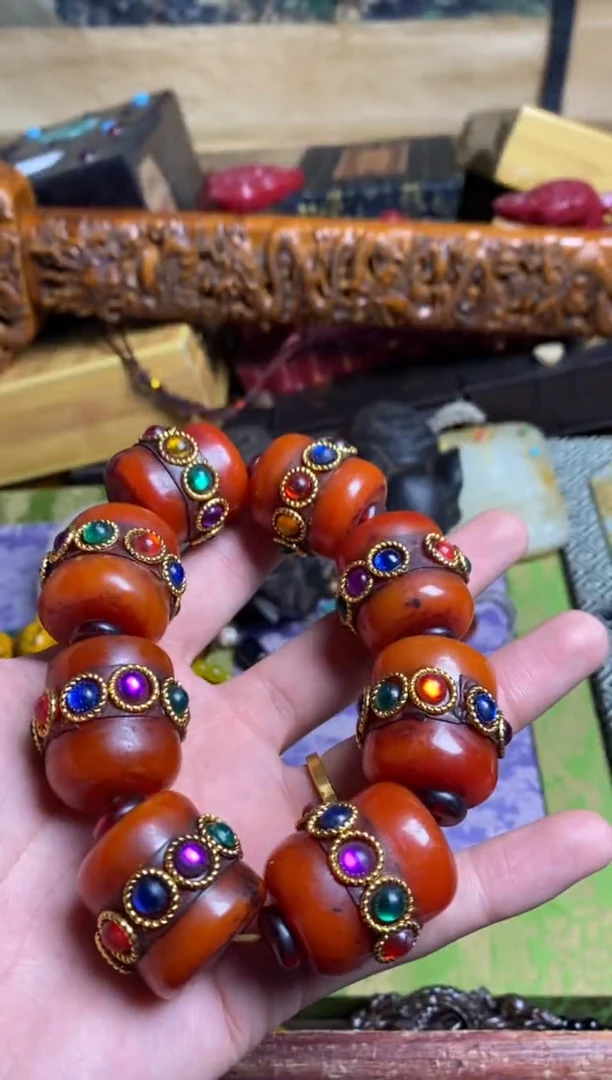 【闪购商品】蜜蜡裸石未镶嵌主播推荐主播推荐