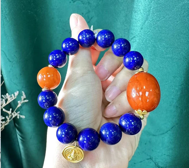 【老掌柜讲珠宝】蜜蜡老蜡枣珠手串/C52202A