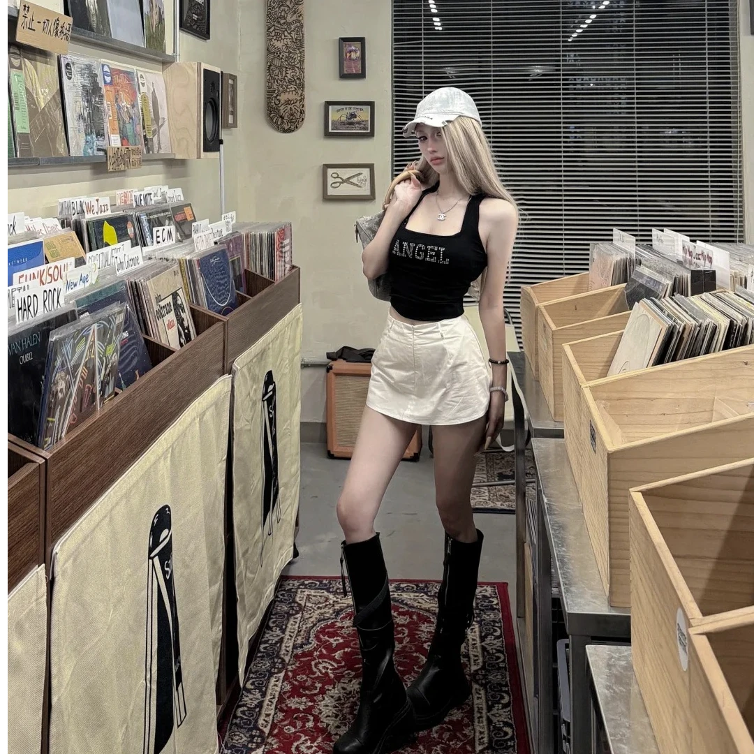 2025夏季新款时尚打底吊带背心气质显瘦洋气休闲百搭性感辣妹外穿