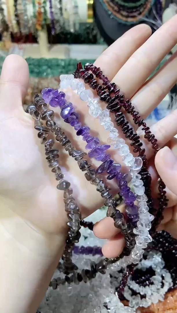 未镶嵌珠宝半成品水晶6条