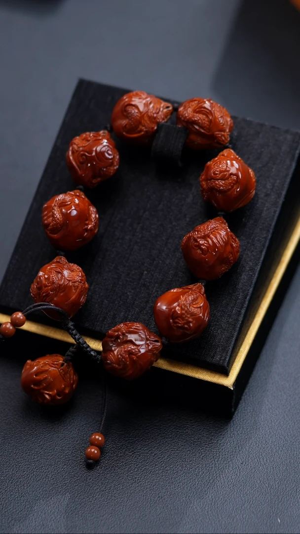 手串橄榄核姚**_九龙23